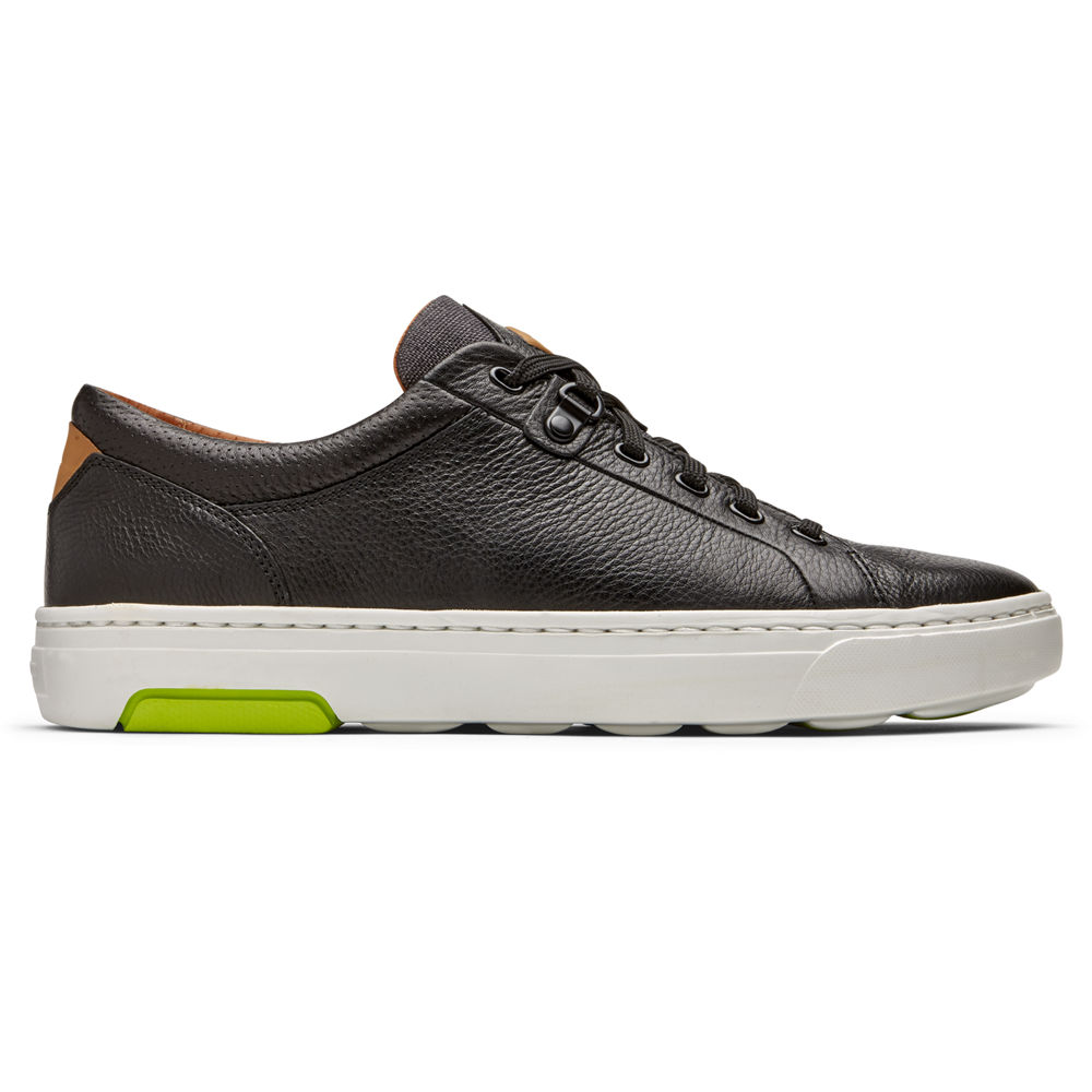 Tenis Rockport Homem Pretas - Lets Walk Cupsole Lace-To-Toe - 60478PUXO